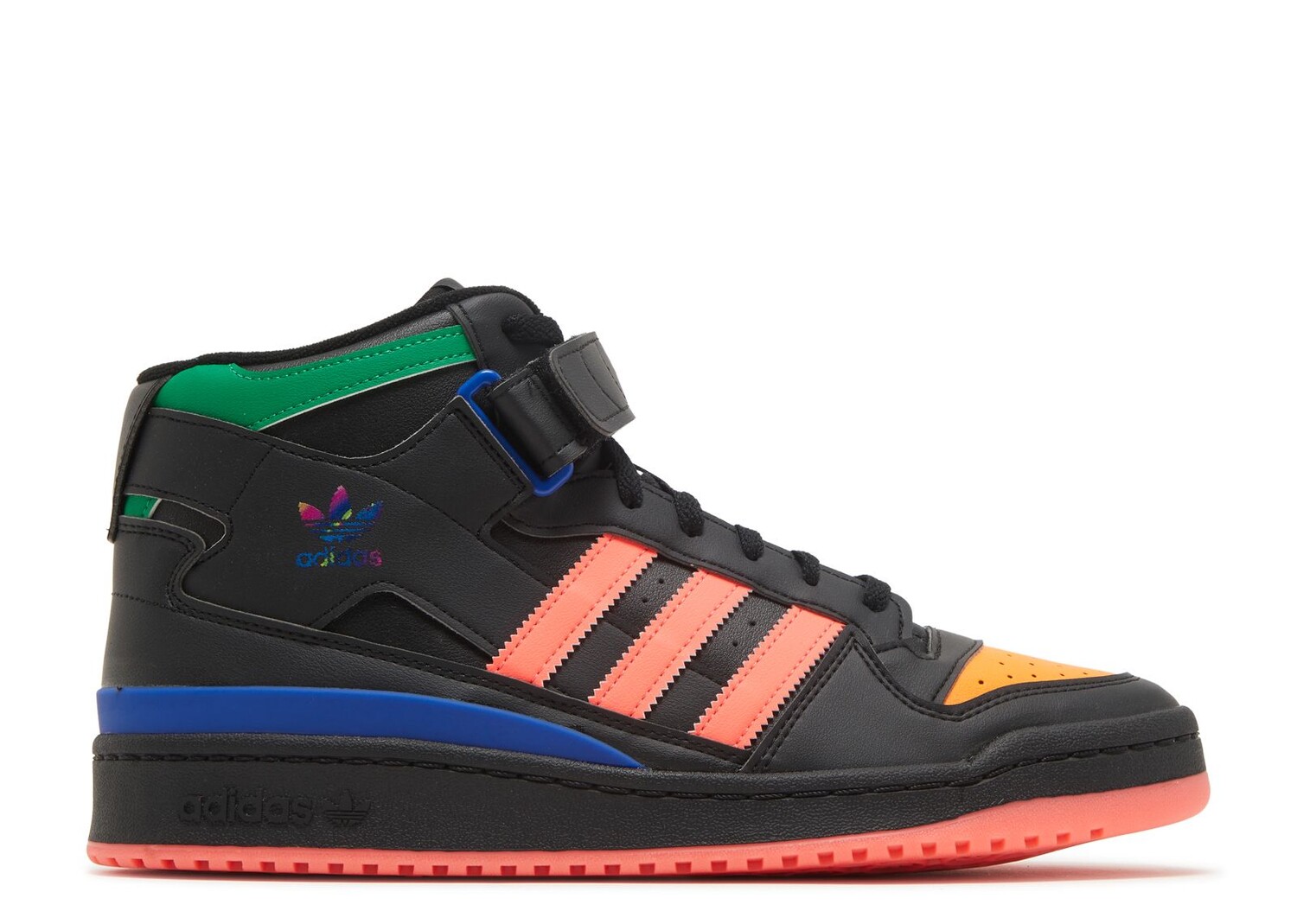 

Кроссовки adidas Forum Mid 'Black Multi', черный