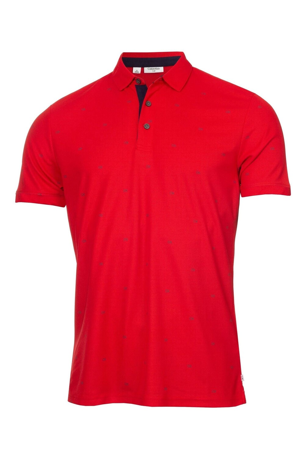 

Рубашка-Поло с монограммой Calvin Klein Golf, красный