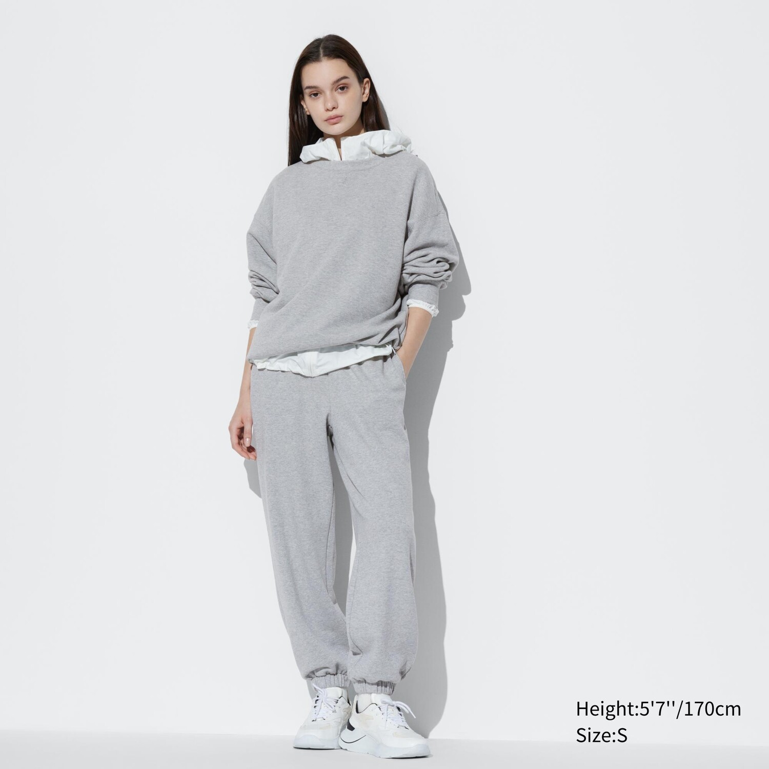 

Брюки из плюша UNIQLO, серый
