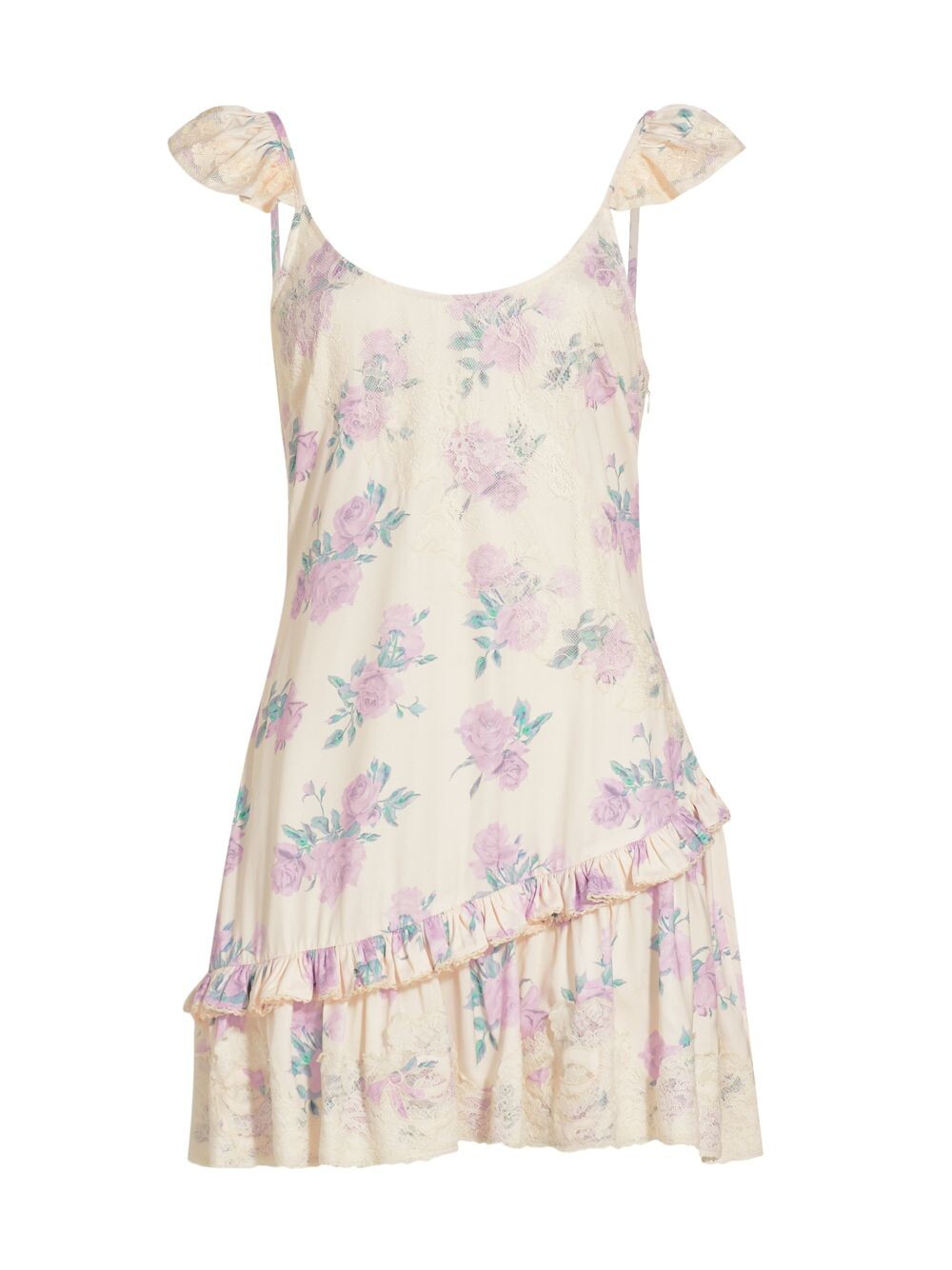 

Мини-платье Divina Rose LoveShackFancy, роза