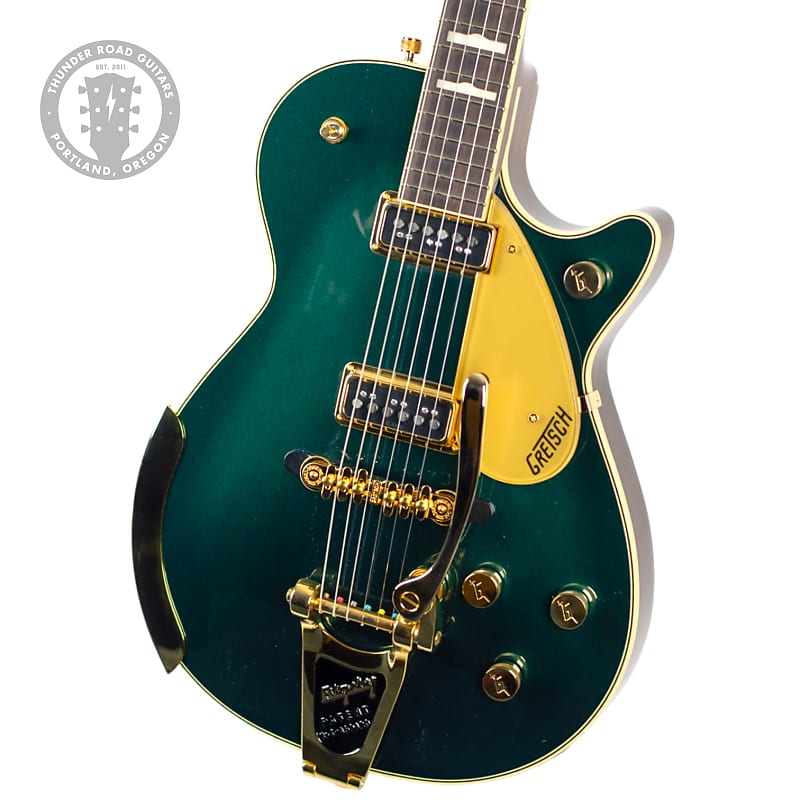 Электрогитара Gretsch G6128T-57 Vintage Select '57 Duo Jet Cadillac Green #3 электрогитара gretsch g6128t gh george harrison signature duo jet w bigsby black 754