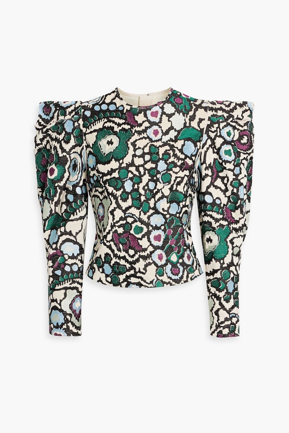 

Топ Damili из хлопка и жаккарда ISABEL MARANT, зеленый
