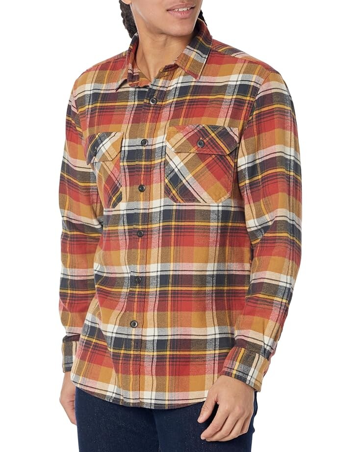 

Рубашка Pendleton Burnside Flannel, цвет Tan/Gold/Red Plaid
