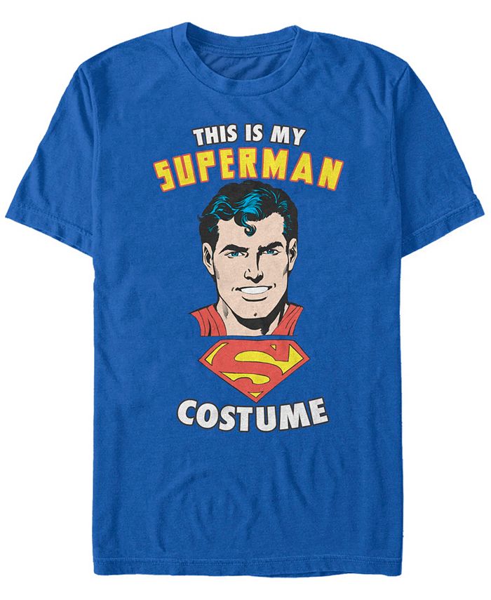 Мужская футболка с коротким рукавом в костюме Супермена Fifth Sun, синий черная планка для галстука супермена из комиксов dc cufflinks inc