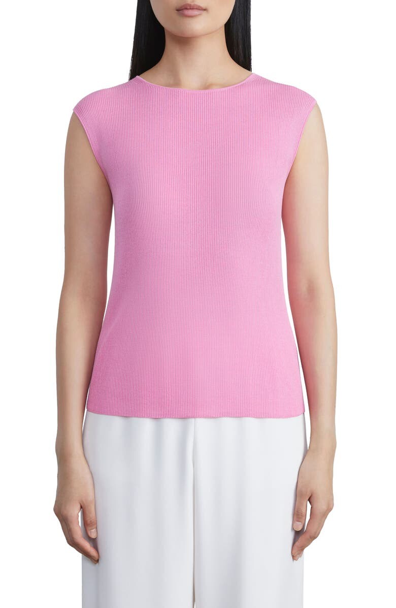 

Свитер в рубчик без рукавов LAFAYETTE 148 NEW YORK