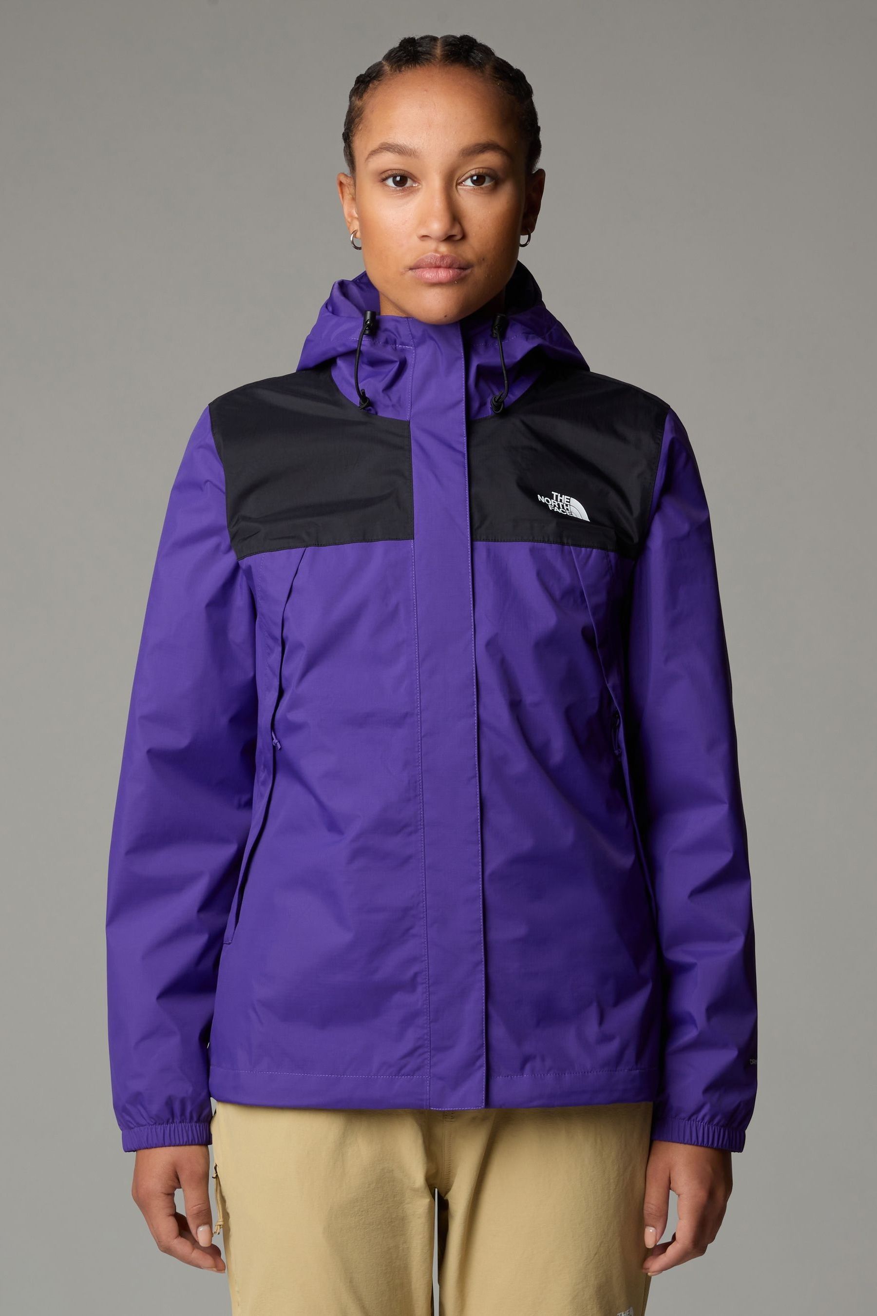 

Водонепроницаемая куртка Antora The North Face, фиолетовый