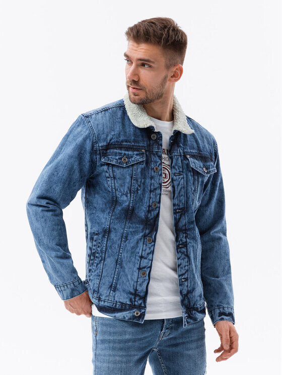 

Джинсовая куртка regular fit Ombre, синий