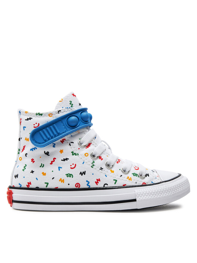 

Тканевые кроссовки Chuck Taylor All Star Easy On Doodles Converse, белый