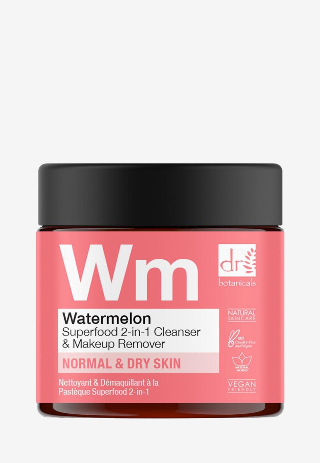 

Очищающее средство Watermelon Superfood 2-In-1 Cleanser & Makeup Remover Apothecary by Dr. Botanicals