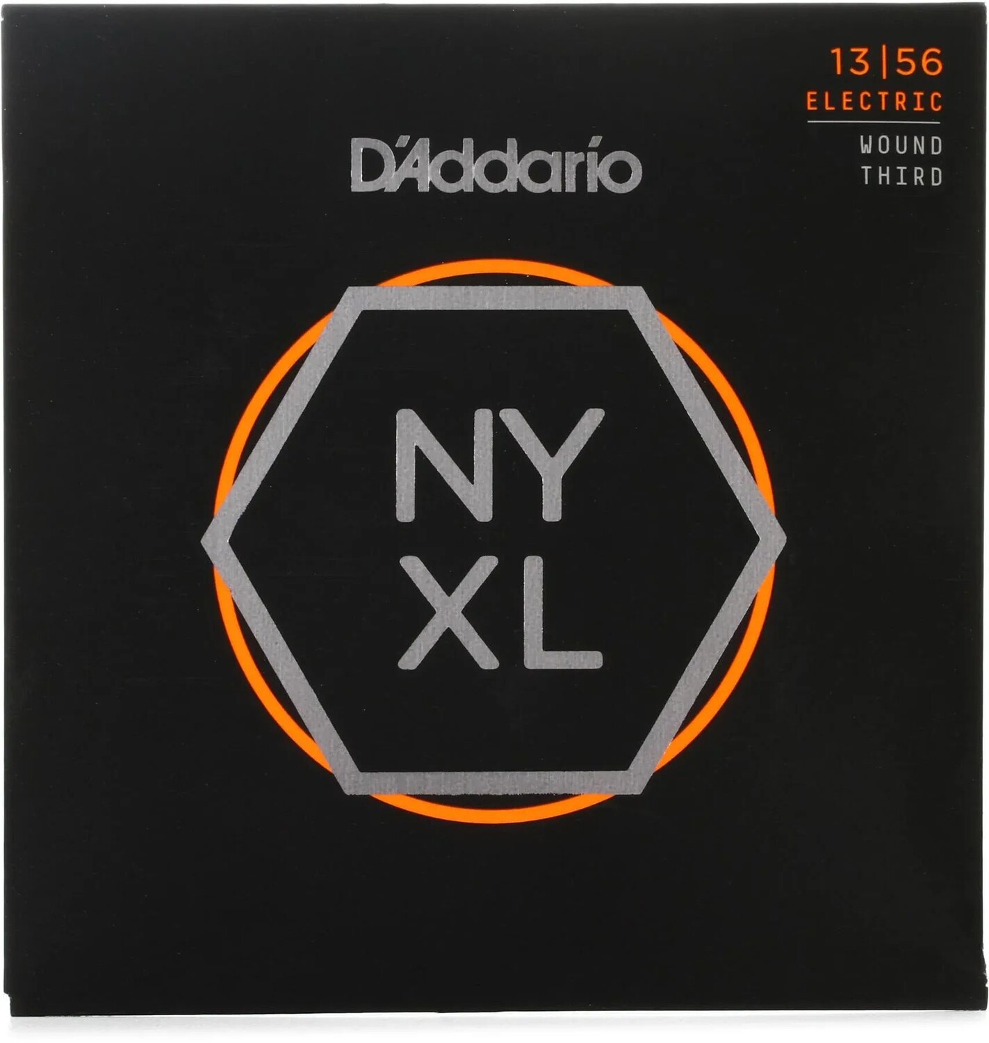 

Струны для электрогитары D'Addario NYXL1356W NYXL с никелевой обмоткой - .013-.056, средняя обмотка, 3-е место