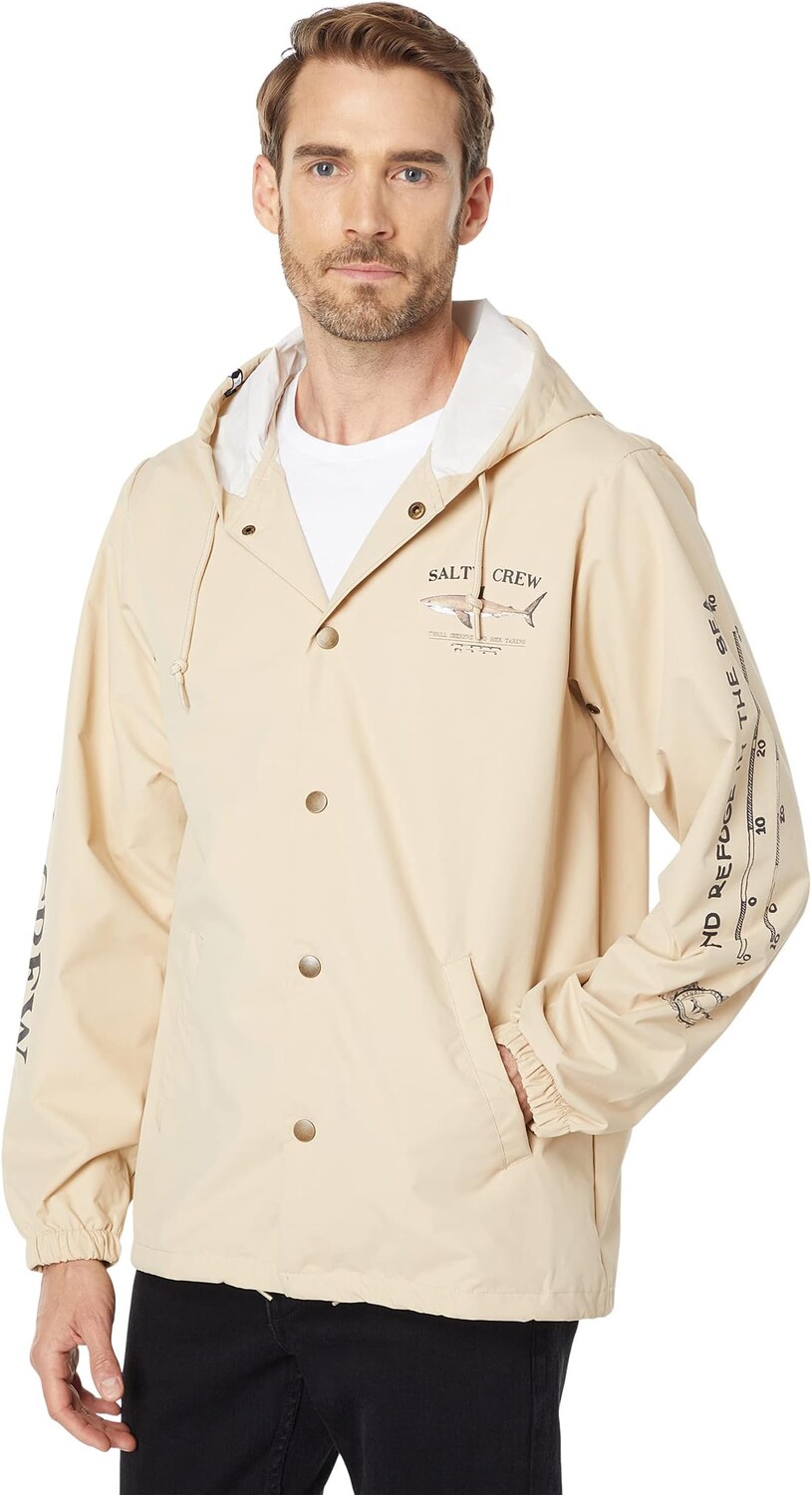 

Куртка Bruce Snap Jacket Salty Crew, цвет Cream