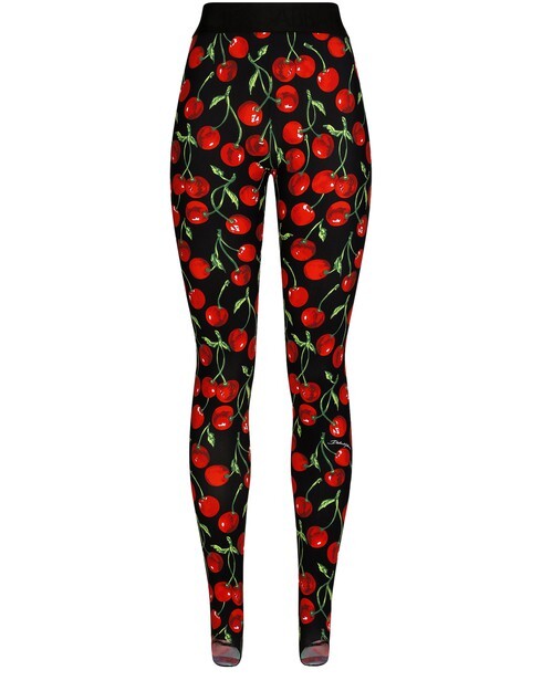 

Леггинсы из джерси с принтом Ciliegie Dolce & Gabbana