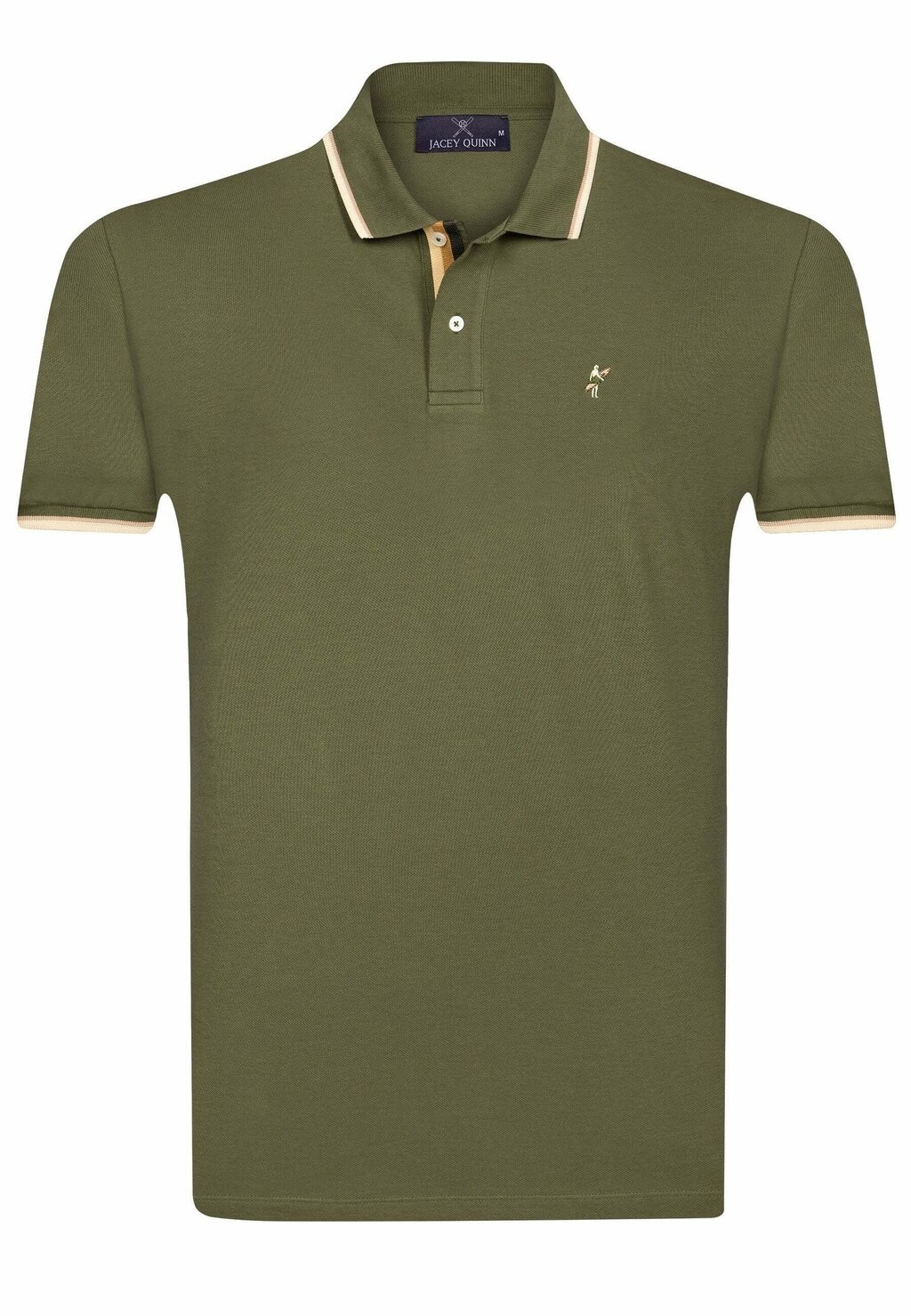 

Рубашка-поло SHORT SLEEVE Jacey Quinn, цвет khaki