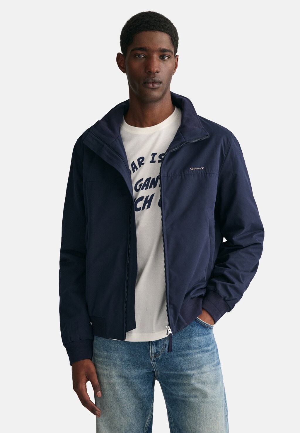 

Куртка GANT PLUS HAMPSHIRE, цвет evening blue