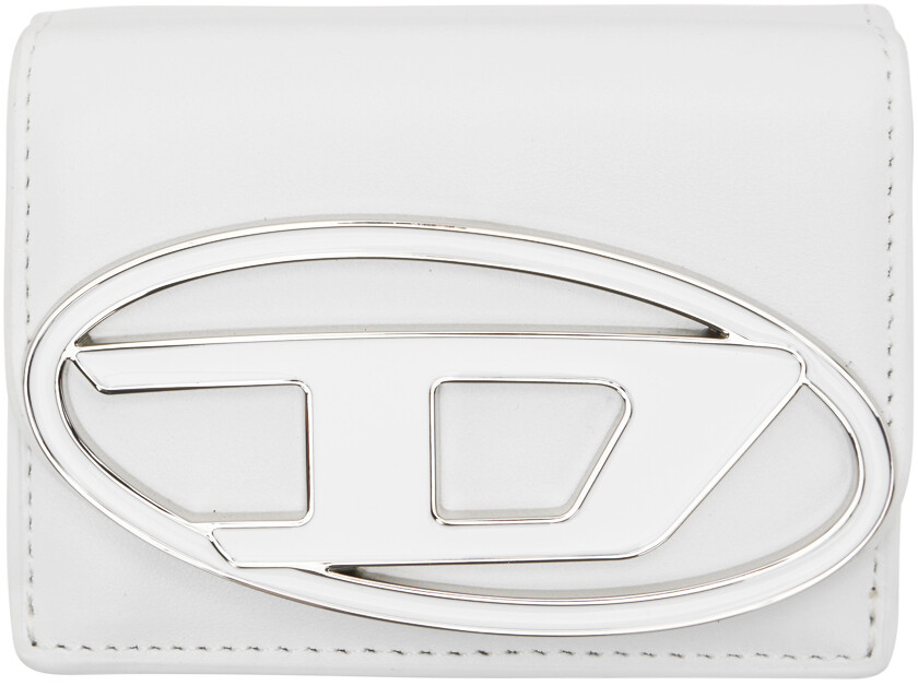 

Белый кошелек тройного сложения 1DR Diesel
