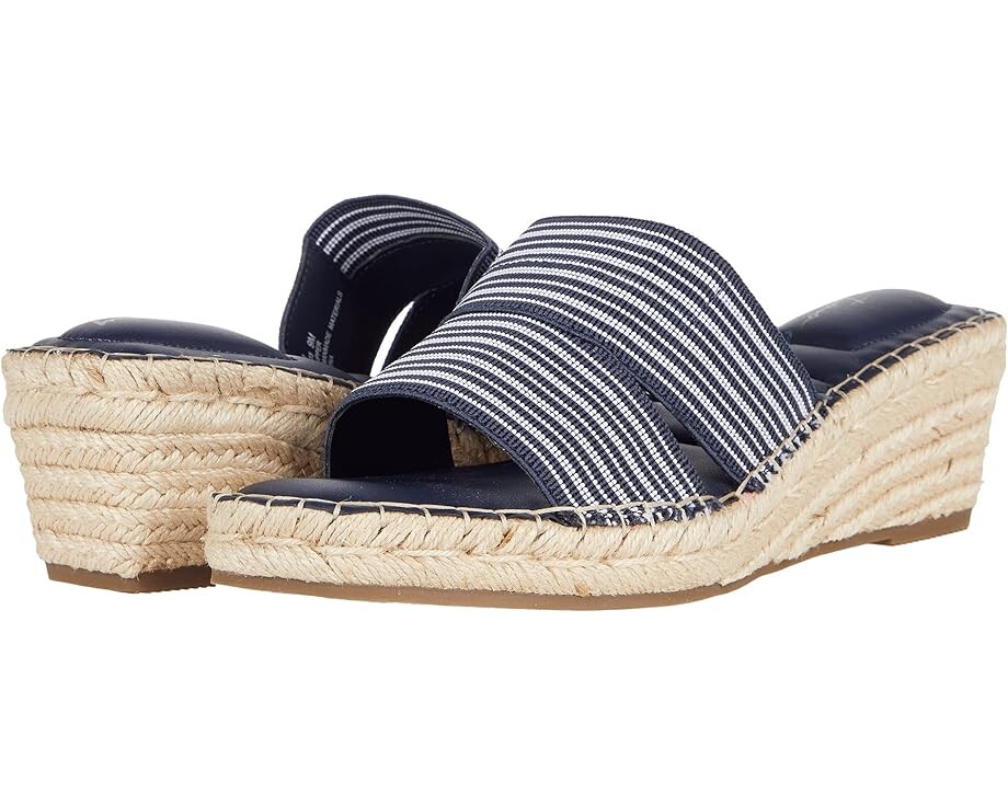 Туфли Me Too Cayman, цвет Navy/Ivory Stripe Elastic