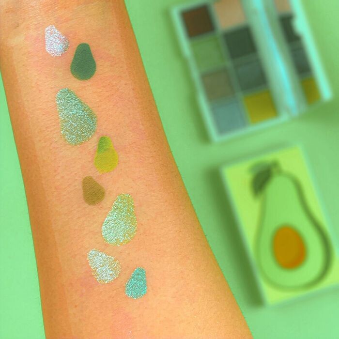 

Тени для век Paleta de sombras Mini Tasty Avocado I Heart Revolution, Multicolor