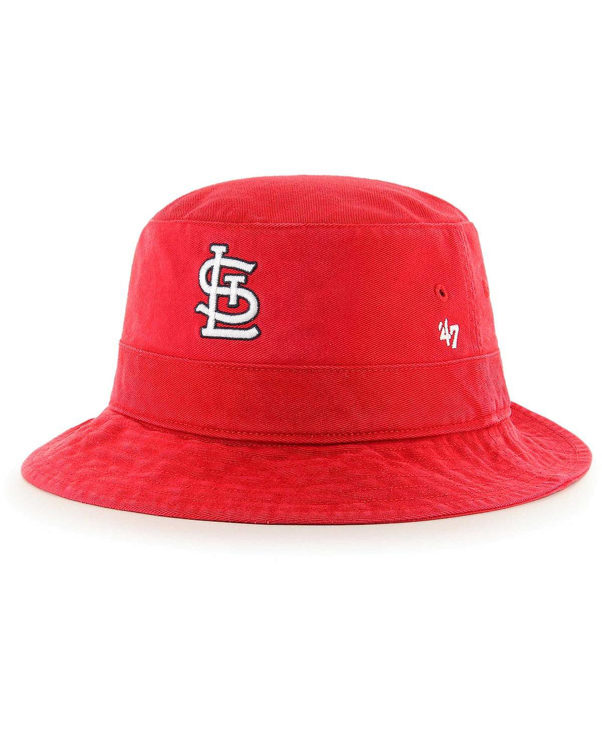 Мужская красная панама St. Louis Cardinals Primary '47 Brand