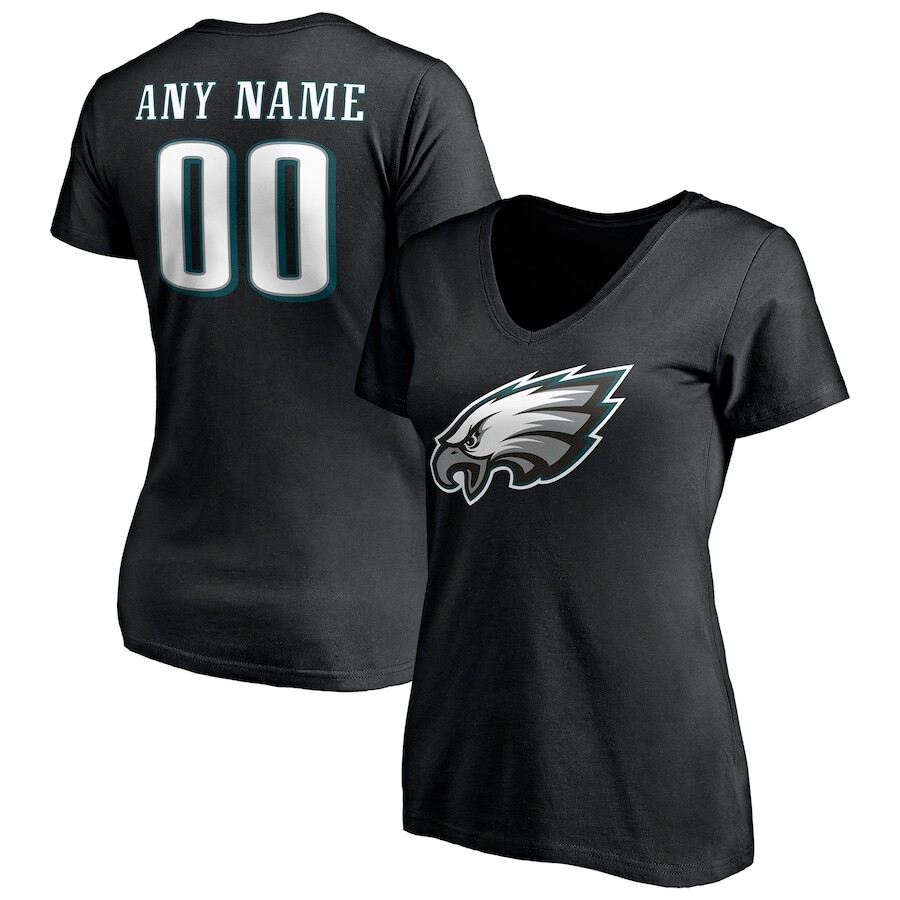 

Футболка с коротким рукавом Fanatics Branded Philadelphia Eagles, черный