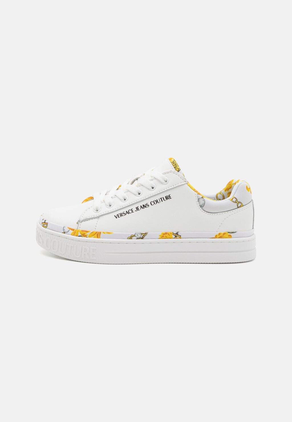 

Низкие кеды Versace Jeans Couture, белый/золотой