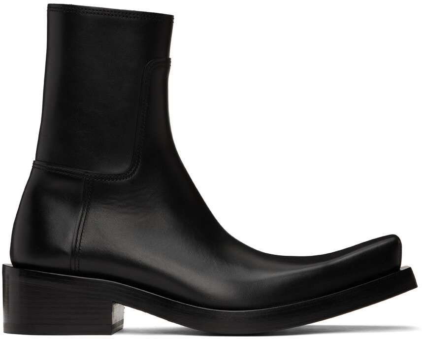 

Черные ботинки Balenciaga Santiago, Черный
