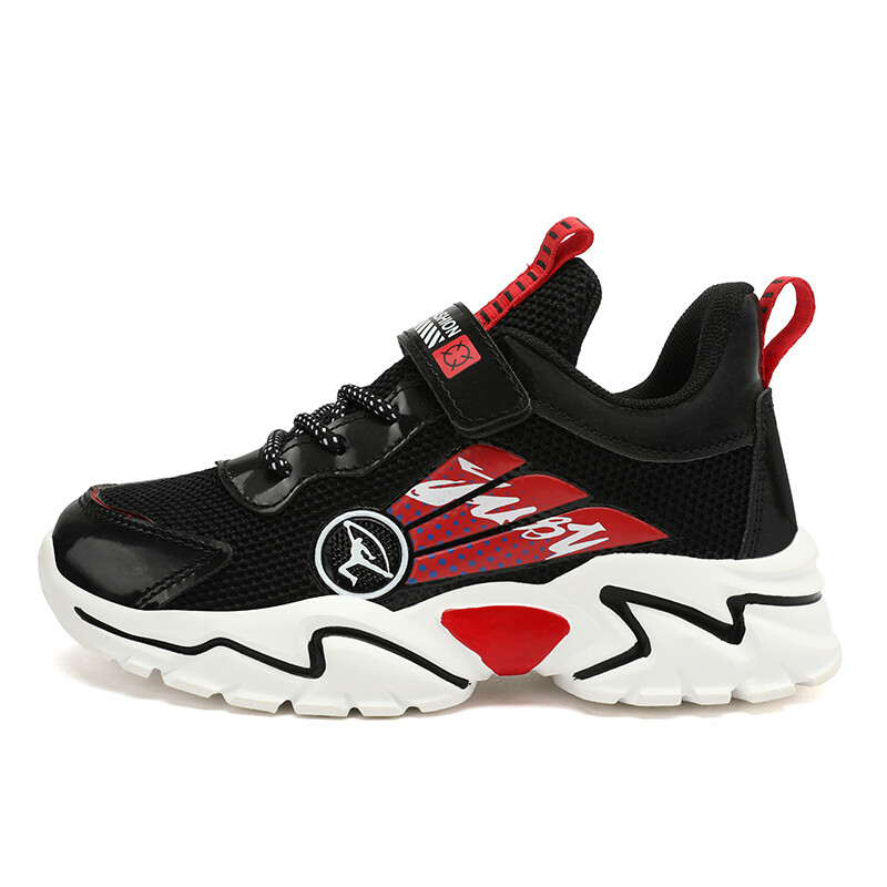 

Детские кроссовки для детей Firs Kids, цвет F-9988S Black Red