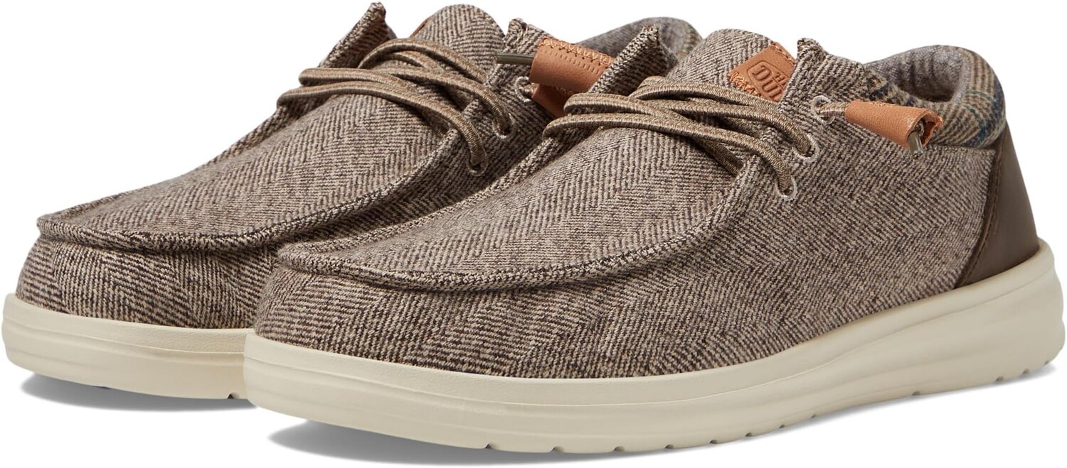 

Лоферы Wally Grip Wool Hey Dude, цвет Tan