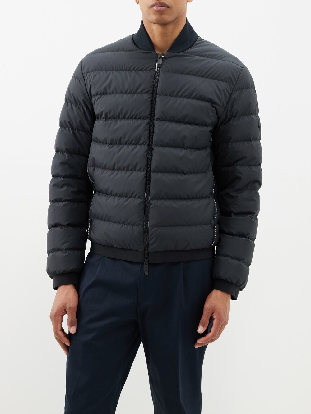 

Стеганый пуховик oise Moncler, черный