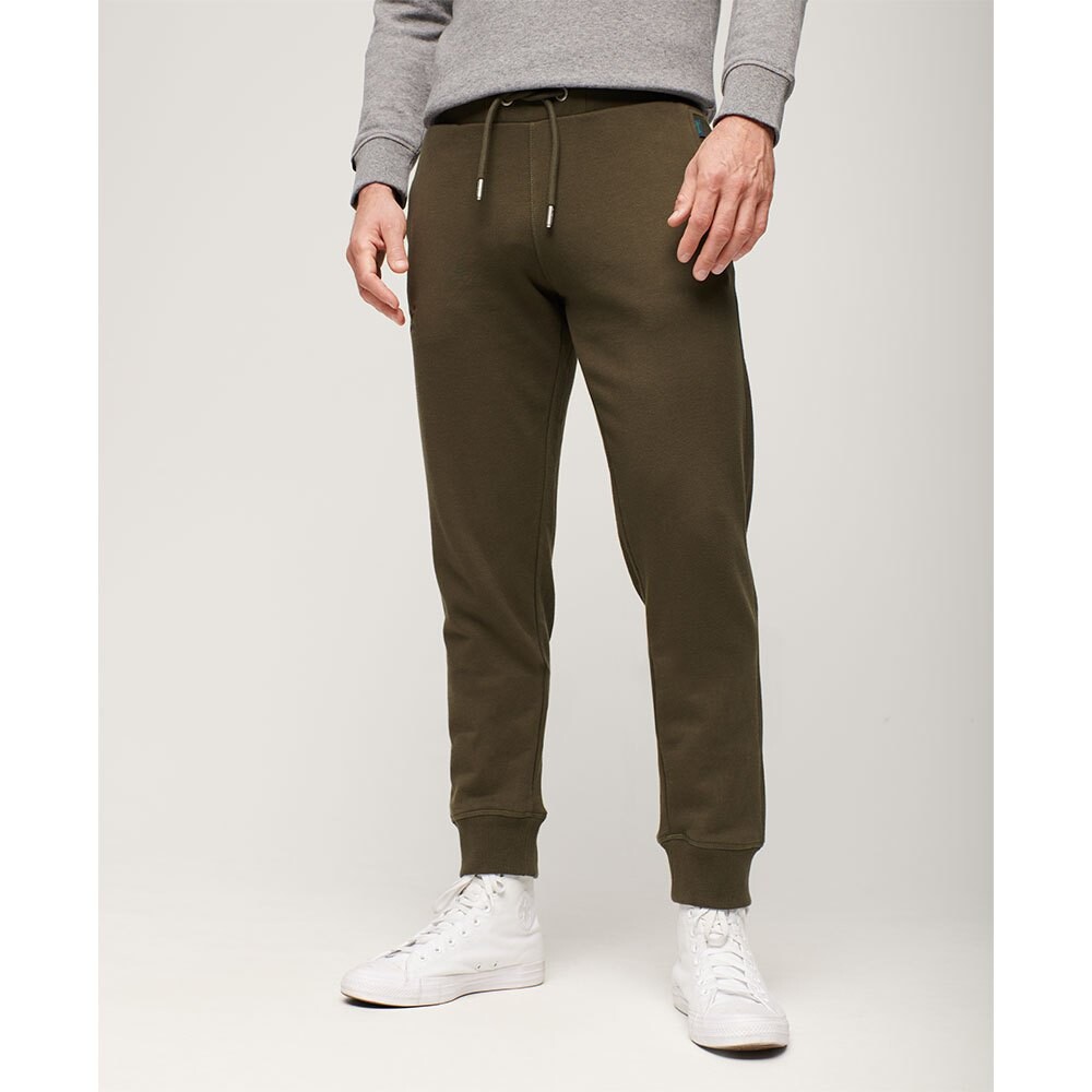 

Джоггеры Superdry Essential Logo Ub Joggers, коричневый