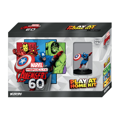 

Фигурки Avengers 60Th Anniversary Play At Home Kit Captain America: Marvel Heroclix