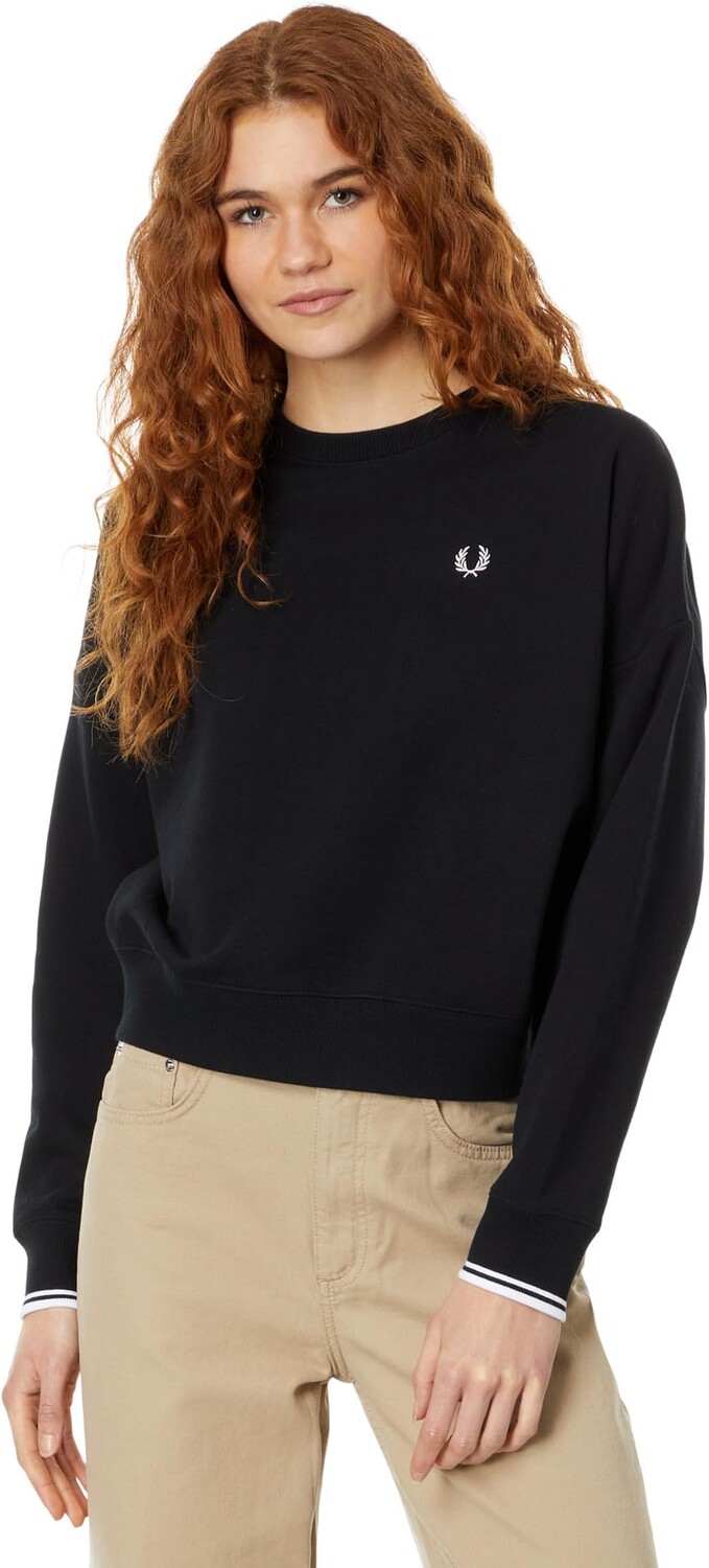 

Толстовка с кончиками Fred Perry, черный