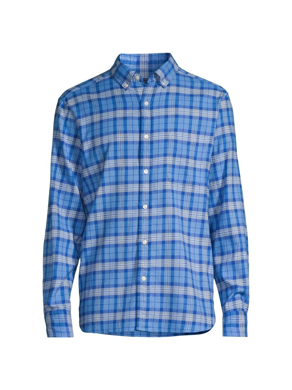 

Рубашка в клетку Island из твила Vineyard Vines, синий