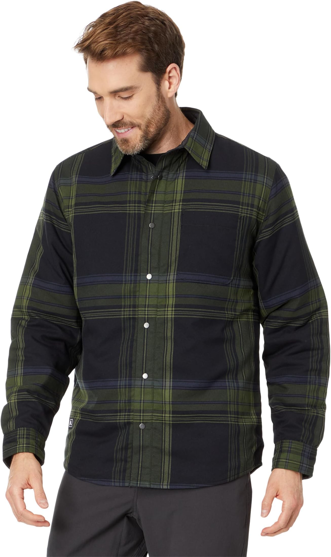 Рубашка Sinclair Insulated Flannel Flylow, цвет Black/Pine
