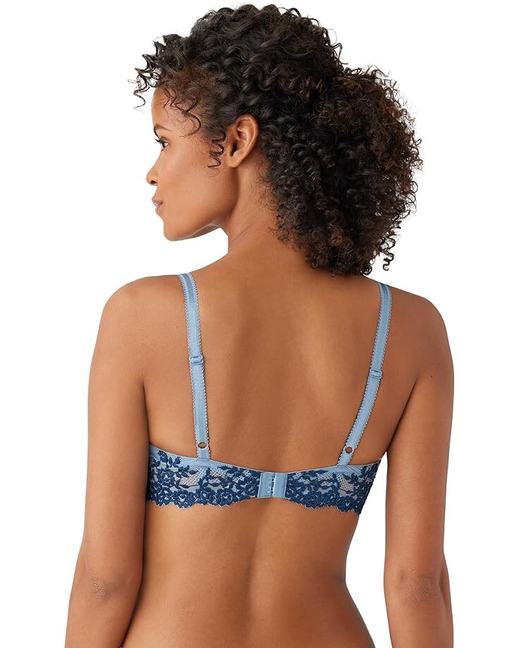

Бюстгальтер Wacoal Embrace Lace Contour Bra, цвет Windward Blue/Titan
