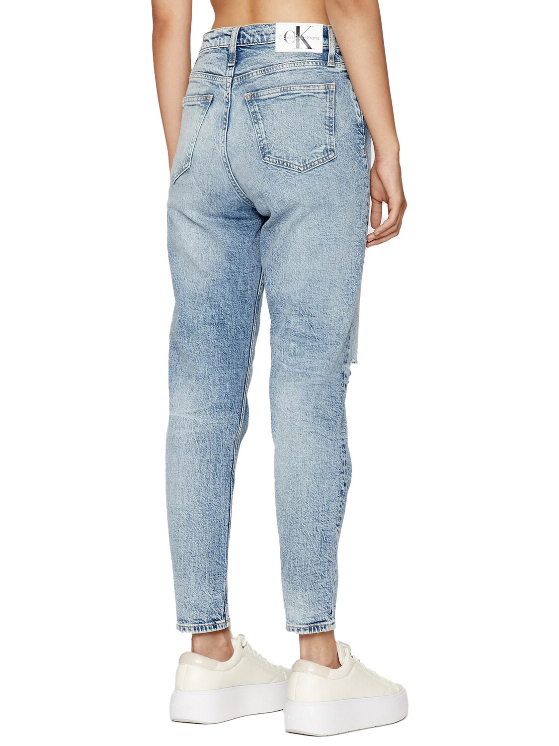 

Джинсы Calvin Klein Mom, синий