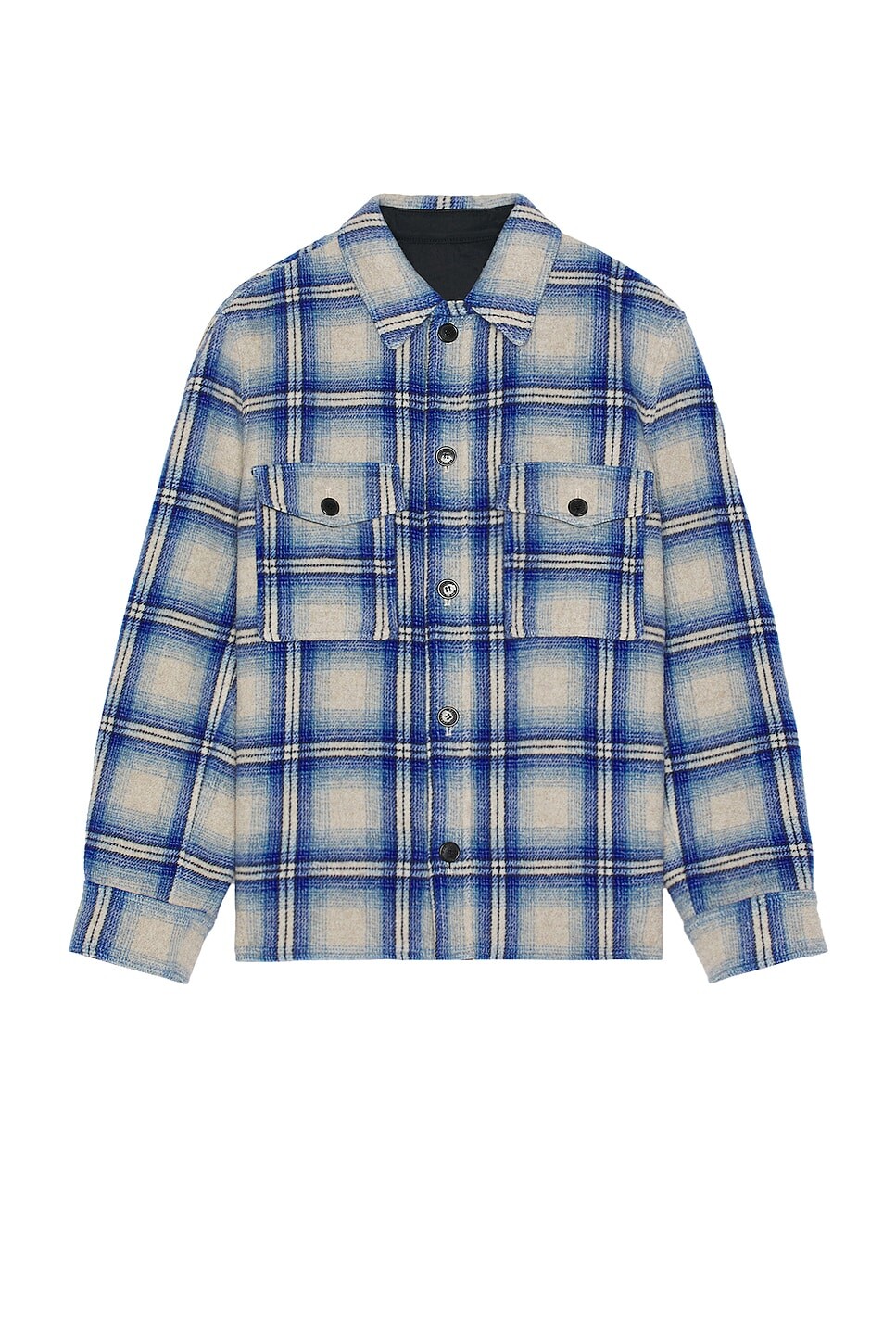 

Пальто Isabel Marant Kervon Blanket, синий