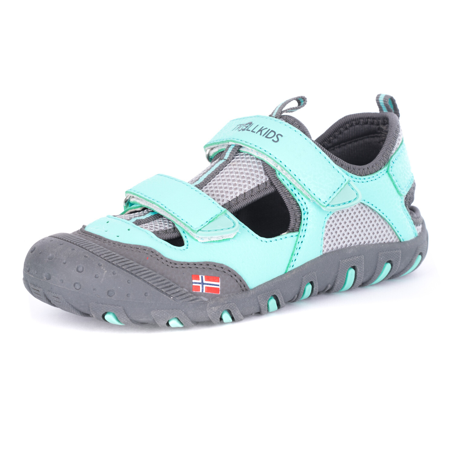 

Сандалии Trollkids Kinder Sport Lillesand, цвет Mint/Marineblau