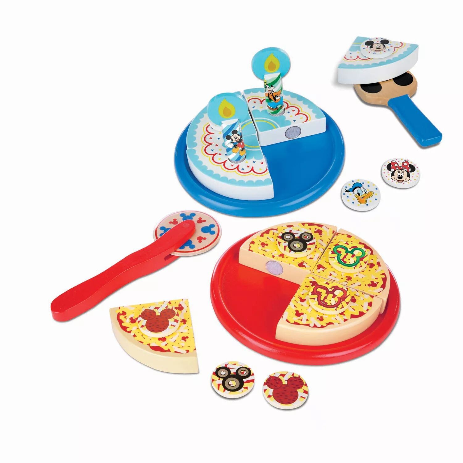 

Деревянный набор для пиццы и праздничного торта «Микки Маус» от Melissa & Doug от Disney Melissa & Doug