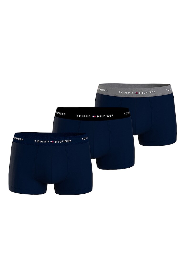 

Боксеры с логотипом - 3 пары Tommy Hilfiger, серый