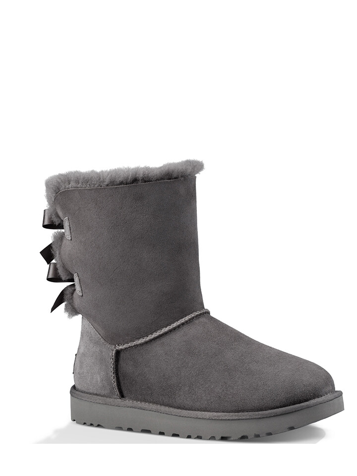

Ботинки UGG Lammfell Baily Bow II, серый