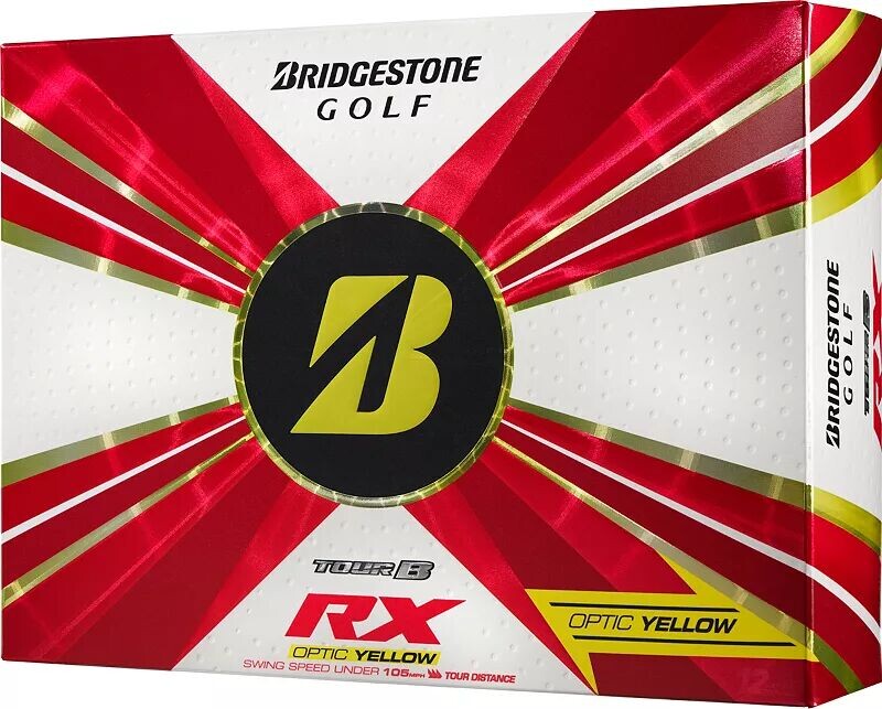

Мячи для гольфа Bridgestone Tour B RX 2022, желтый
