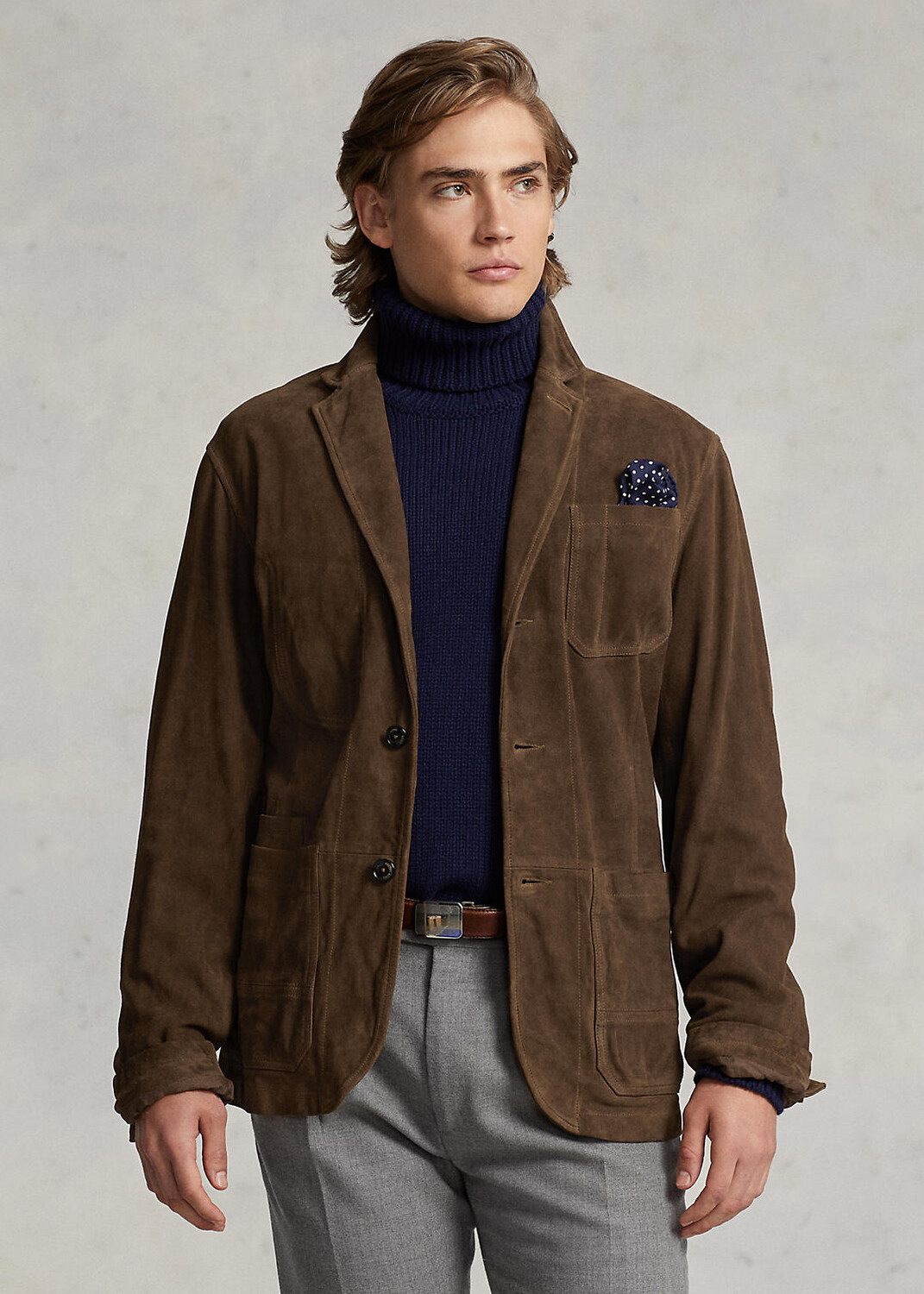 

Замшевое спортивное пальто Ralph Lauren