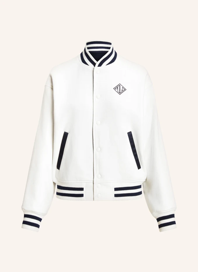 

Двусторонняя куртка колледжа Polo Ralph Lauren, белый