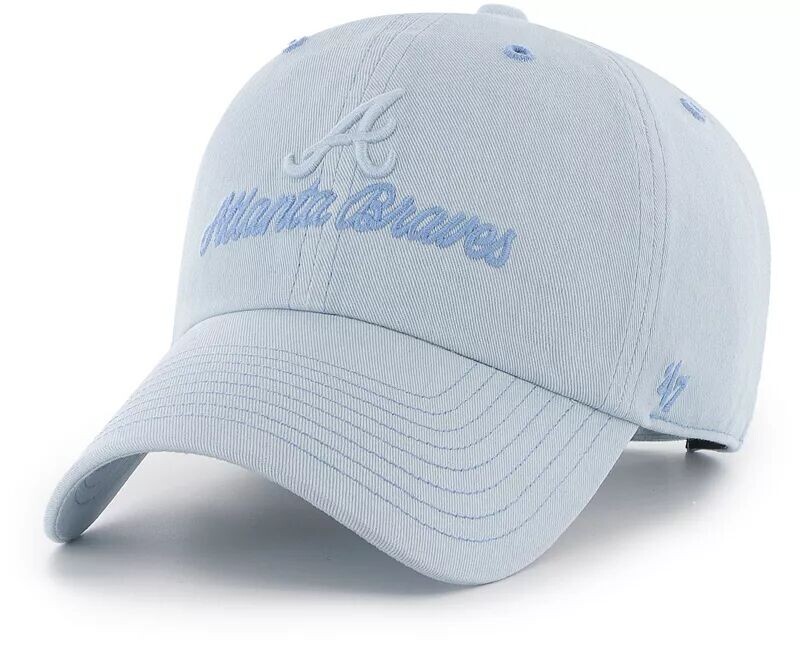 

Женская темно-синяя регулируемая шляпа Atlanta Braves '47 Haze Cleanup