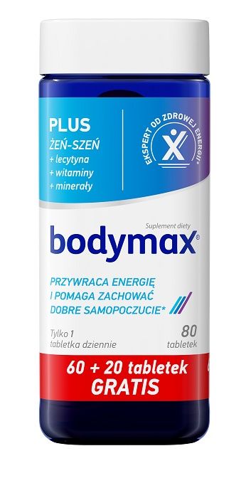 Набор витаминов и минералов Bodymax Plus 60+20 , 80 шт
