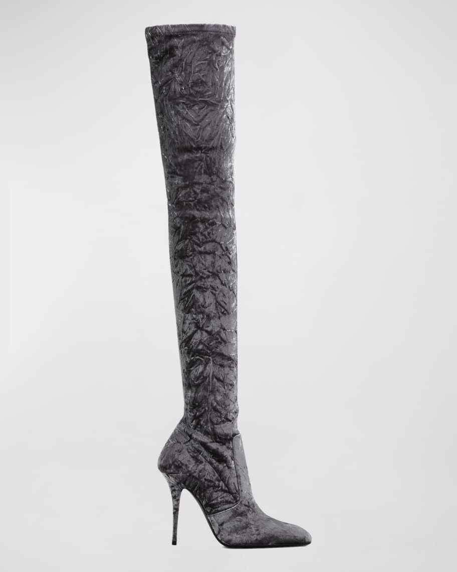 

Ботинки выше колена Ella Stretch Saint Laurent