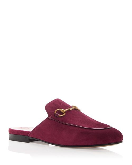 

Женские мюли Princetown Gucci, цвет Purple