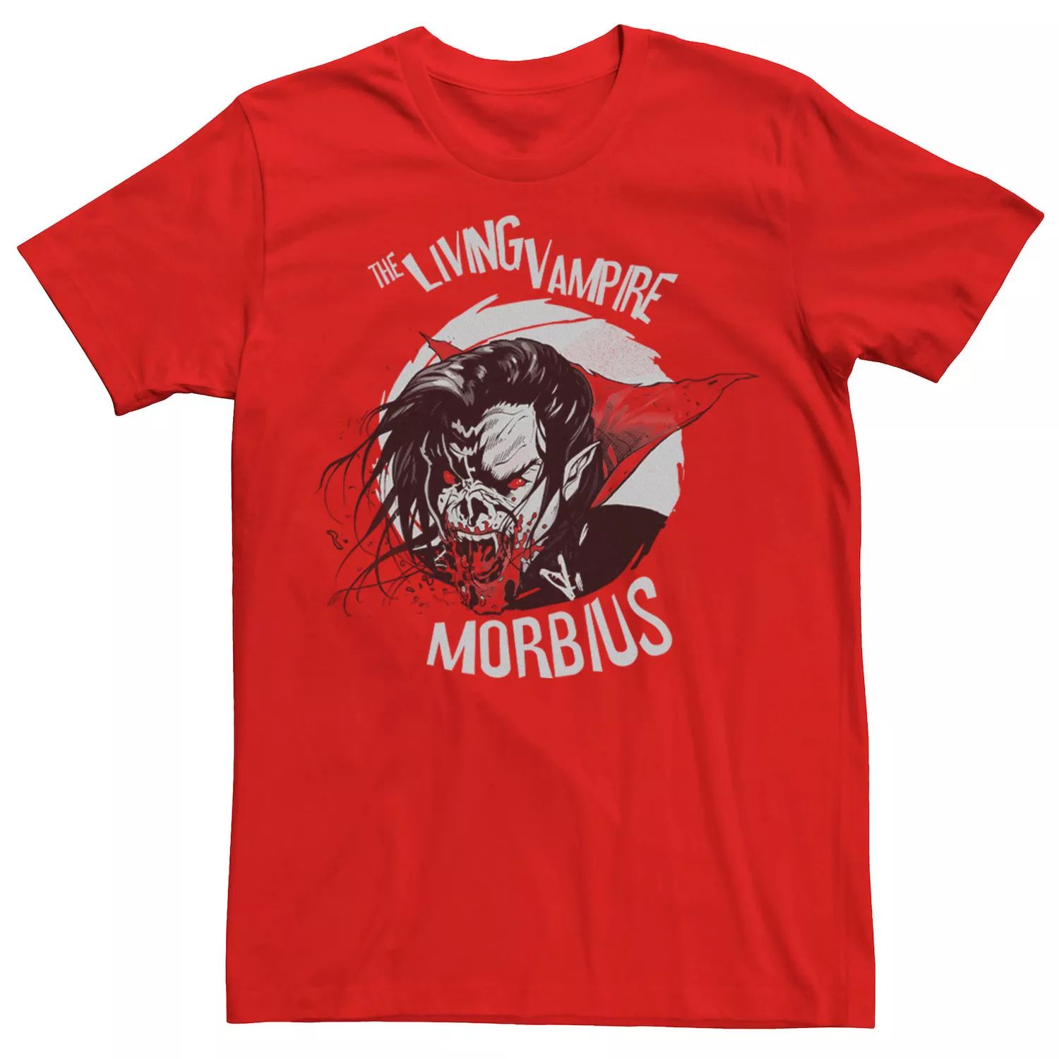 Мужская футболка Morbius The Living Vampire Dark Portrait Marvel фигурка hasbro venom morbius the living vampire