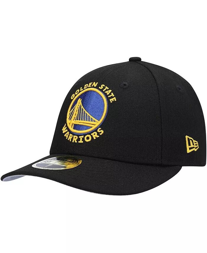 

Мужская черная приталенная шляпа Golden State Warriors Team Low Profile 59FIFTY New Era, черный