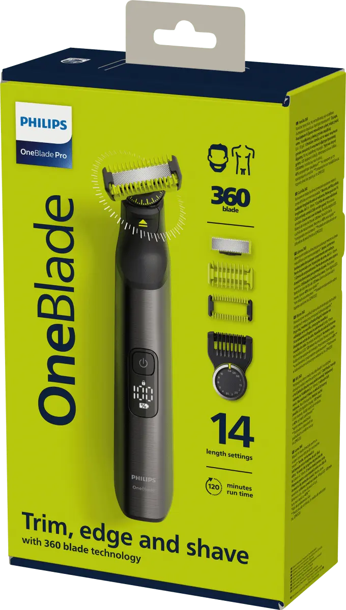 

Электробритва OneBlade Face+Body Pro QP6551/15 10шт Philips